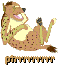 Gif animé rire hyène
